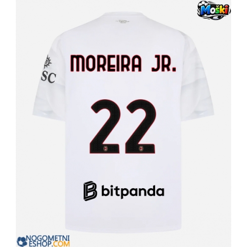 Moški Nogometni dresi AC Milan Diego Moreira #22 Gostujoči 2026-27 Kratek Rokav